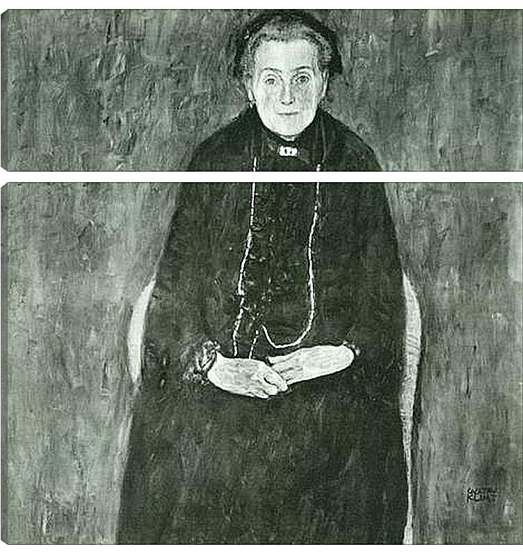 Модульная картина - Bildnis Barbara Floge. Густав Климт
