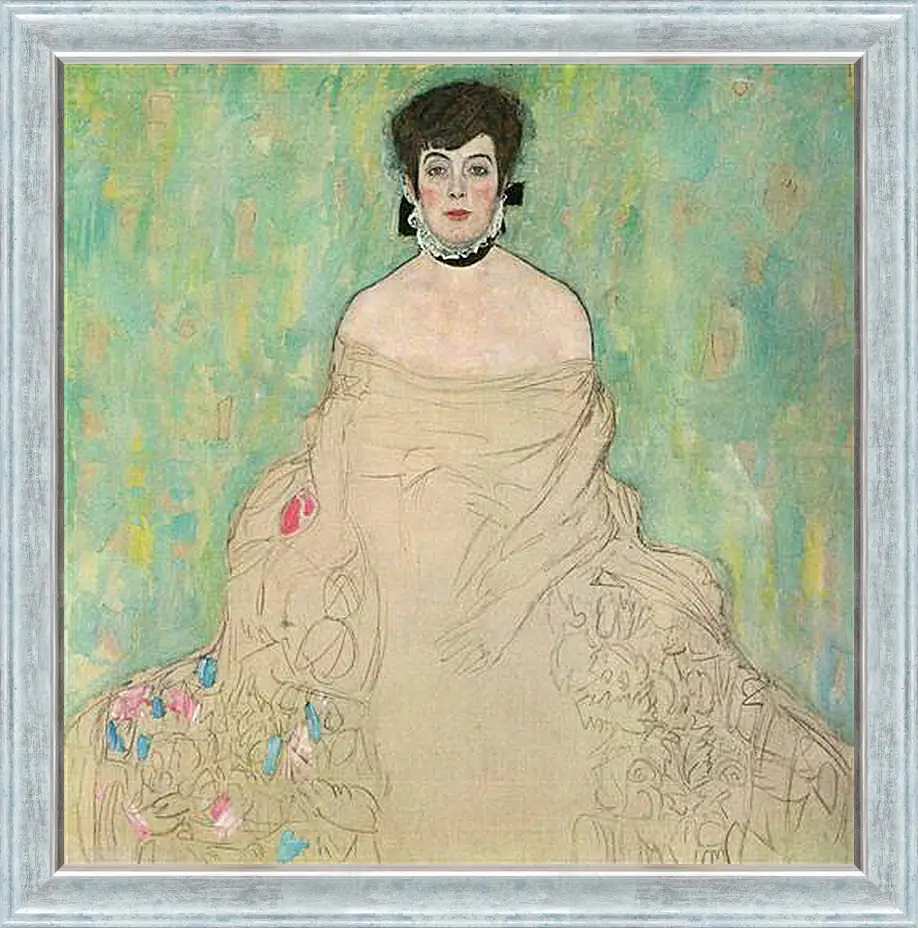 Картина в раме - Bildnis Amalie Zuckerkandl. Густав Климт
