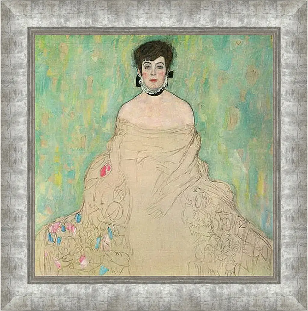 Картина в раме - Bildnis Amalie Zuckerkandl. Густав Климт