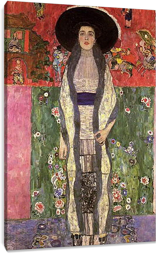 Постер и плакат - Портрет Адели Блох-Бауэр II. Bildnis Adele Bloch-Bauer II. Густав Климт