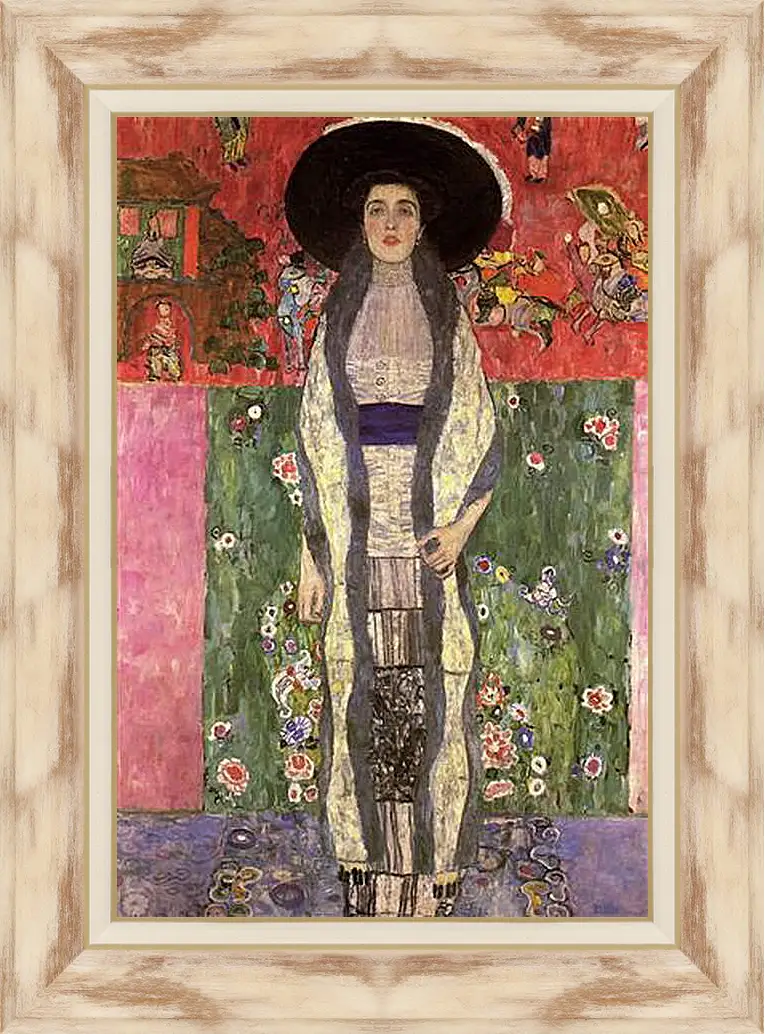 Картина в раме - Портрет Адели Блох-Бауэр II. Bildnis Adele Bloch-Bauer II. Густав Климт