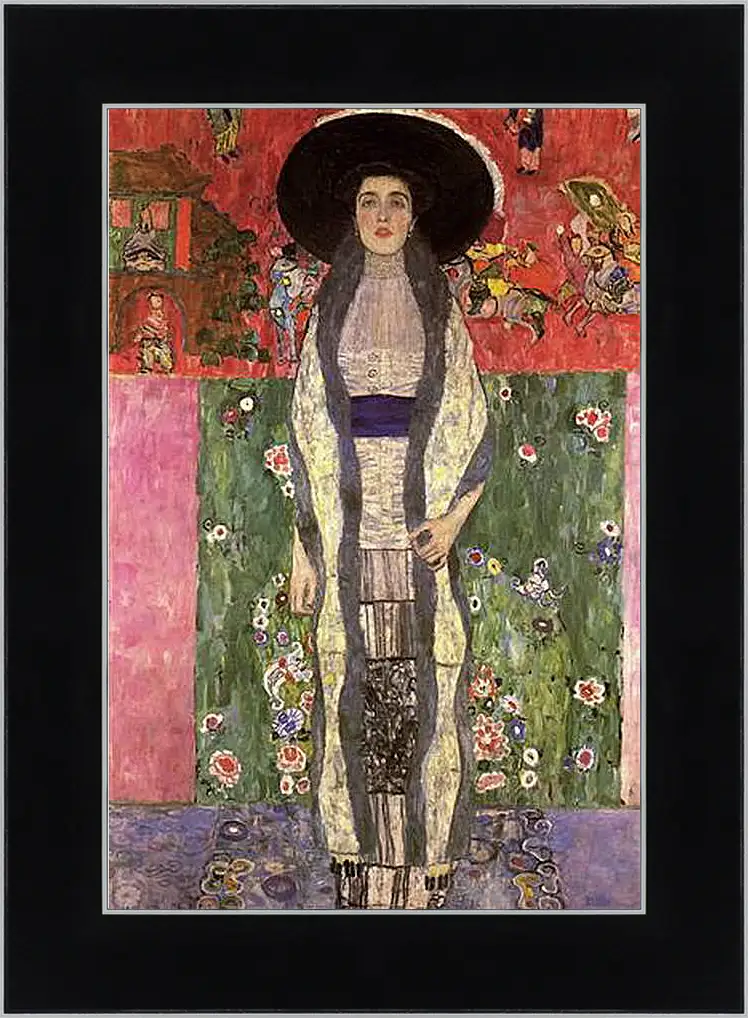 Картина в раме - Портрет Адели Блох-Бауэр II. Bildnis Adele Bloch-Bauer II. Густав Климт