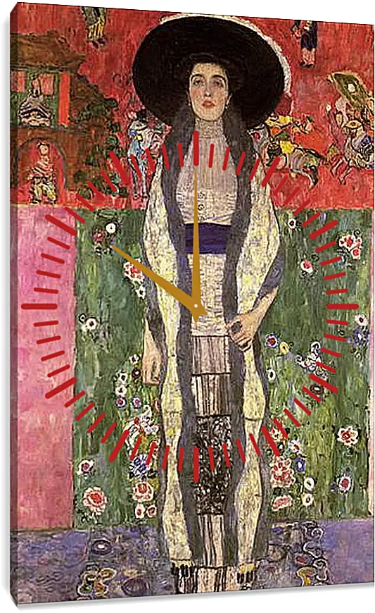 Часы картина - Портрет Адели Блох-Бауэр II. Bildnis Adele Bloch-Bauer II. Густав Климт