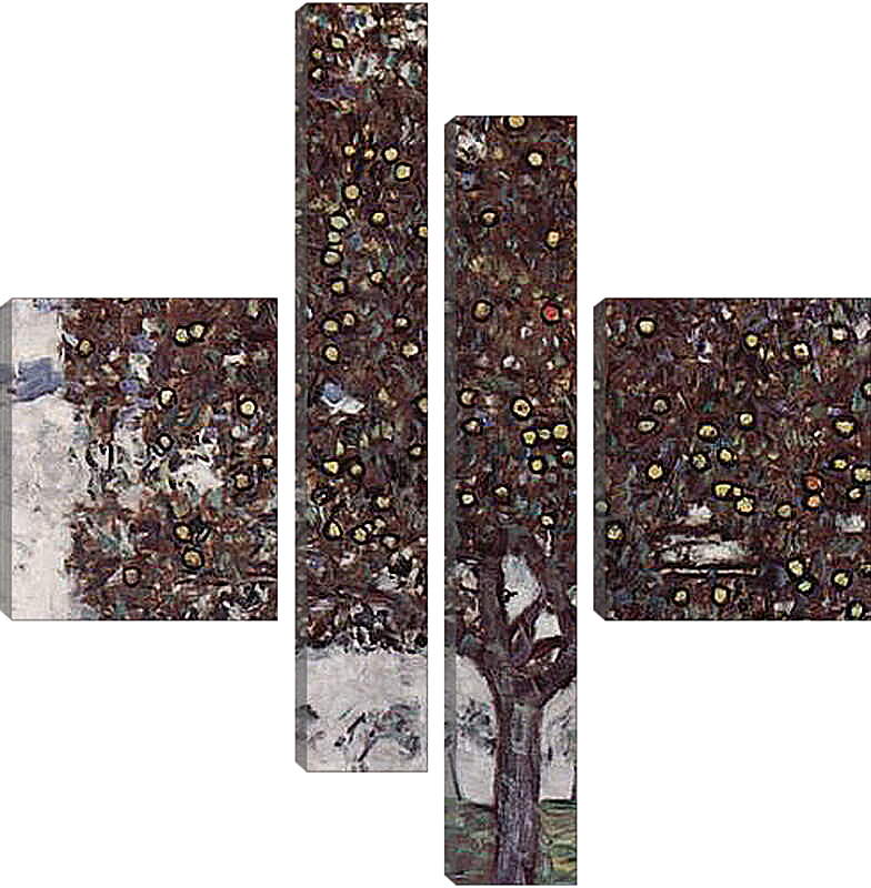Модульная картина - Apfelbaum II. Густав Климт