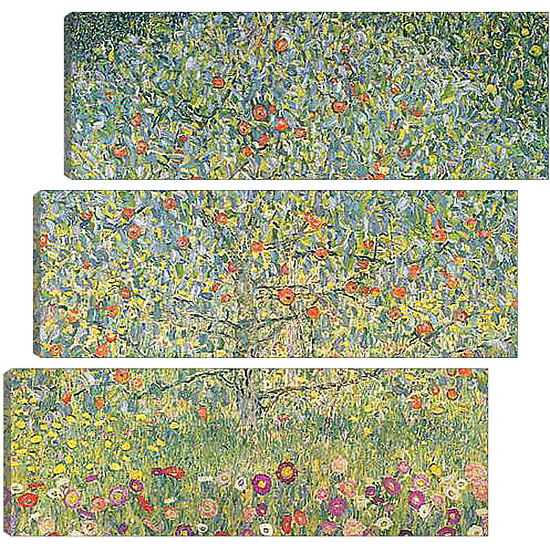 Модульная картина - Apfelbaum I. Густав Климт
