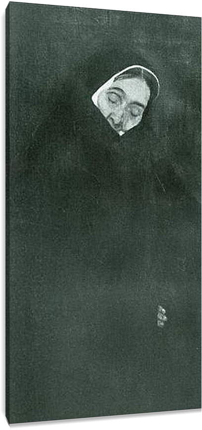 Постер и плакат - Alte Frau. Густав Климт
