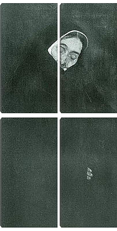 Модульная картина - Alte Frau. Густав Климт
