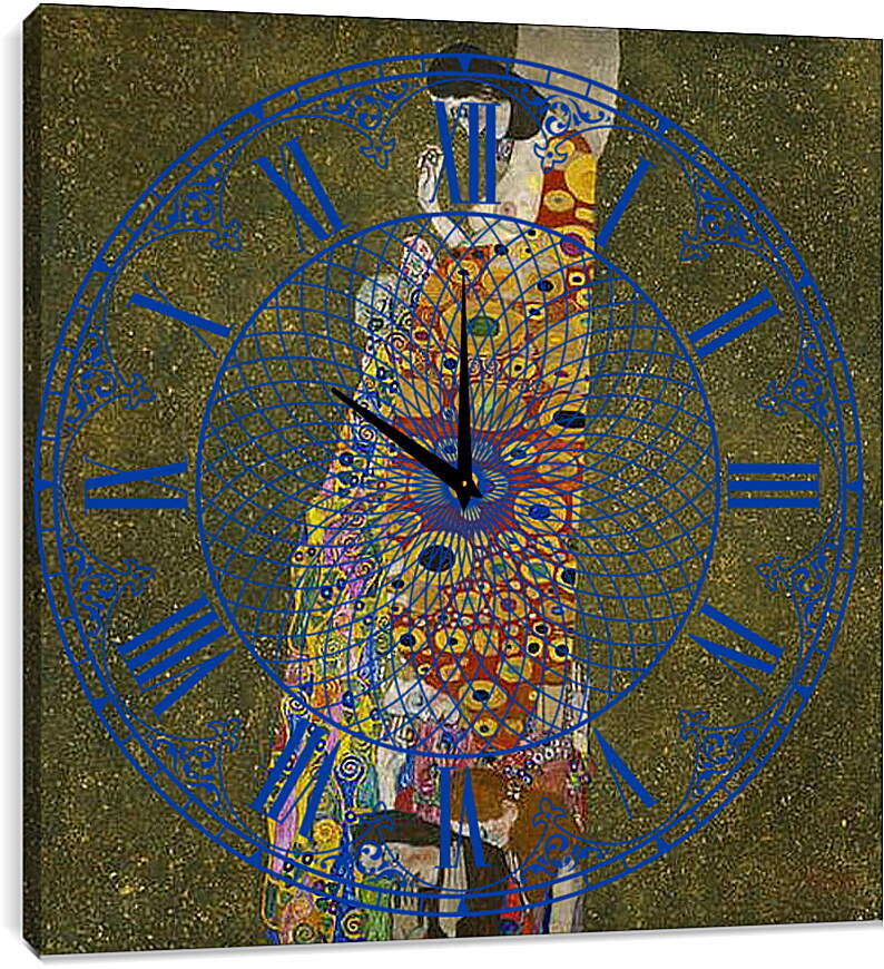 Часы картина - Hope, II. Густав Климт