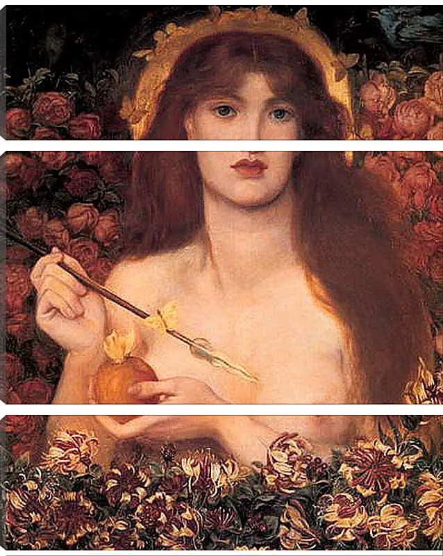 Модульная картина - Venus Verticordia. Данте Габриэль Россетти