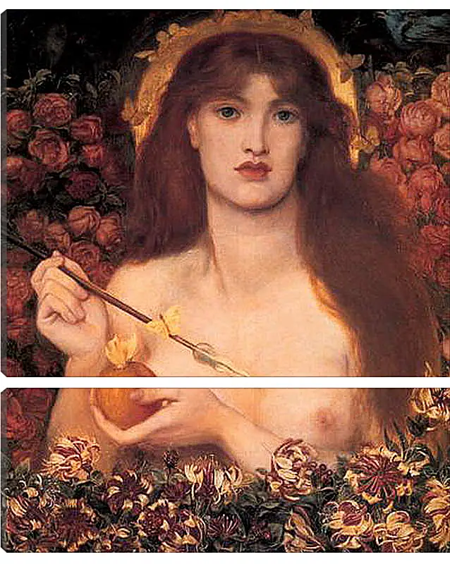 Модульная картина - Venus Verticordia. Данте Габриэль Россетти