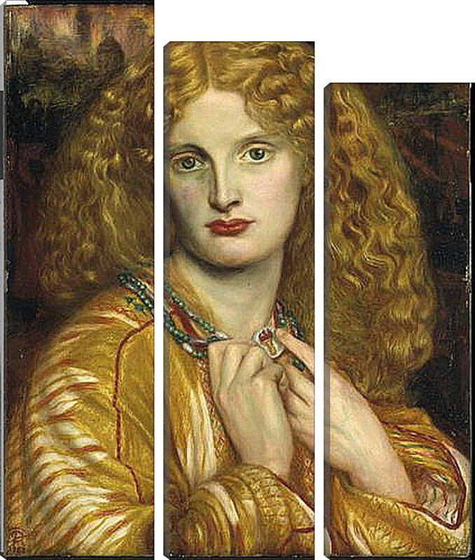 Модульная картина - Helen of Troy. Данте Габриэль Россетти
