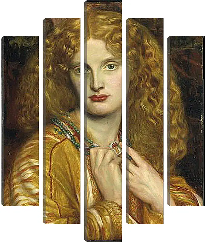 Модульная картина - Helen of Troy. Данте Габриэль Россетти