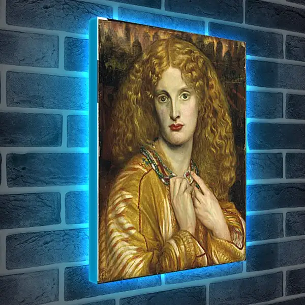Лайтбокс световая панель - Helen of Troy. Данте Габриэль Россетти