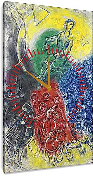 Часы картина - LA MUSIQUE. (Музыка) Марк Шагал