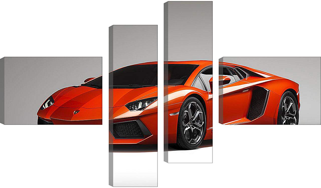 Модульная картина - Lamborghini Aventador