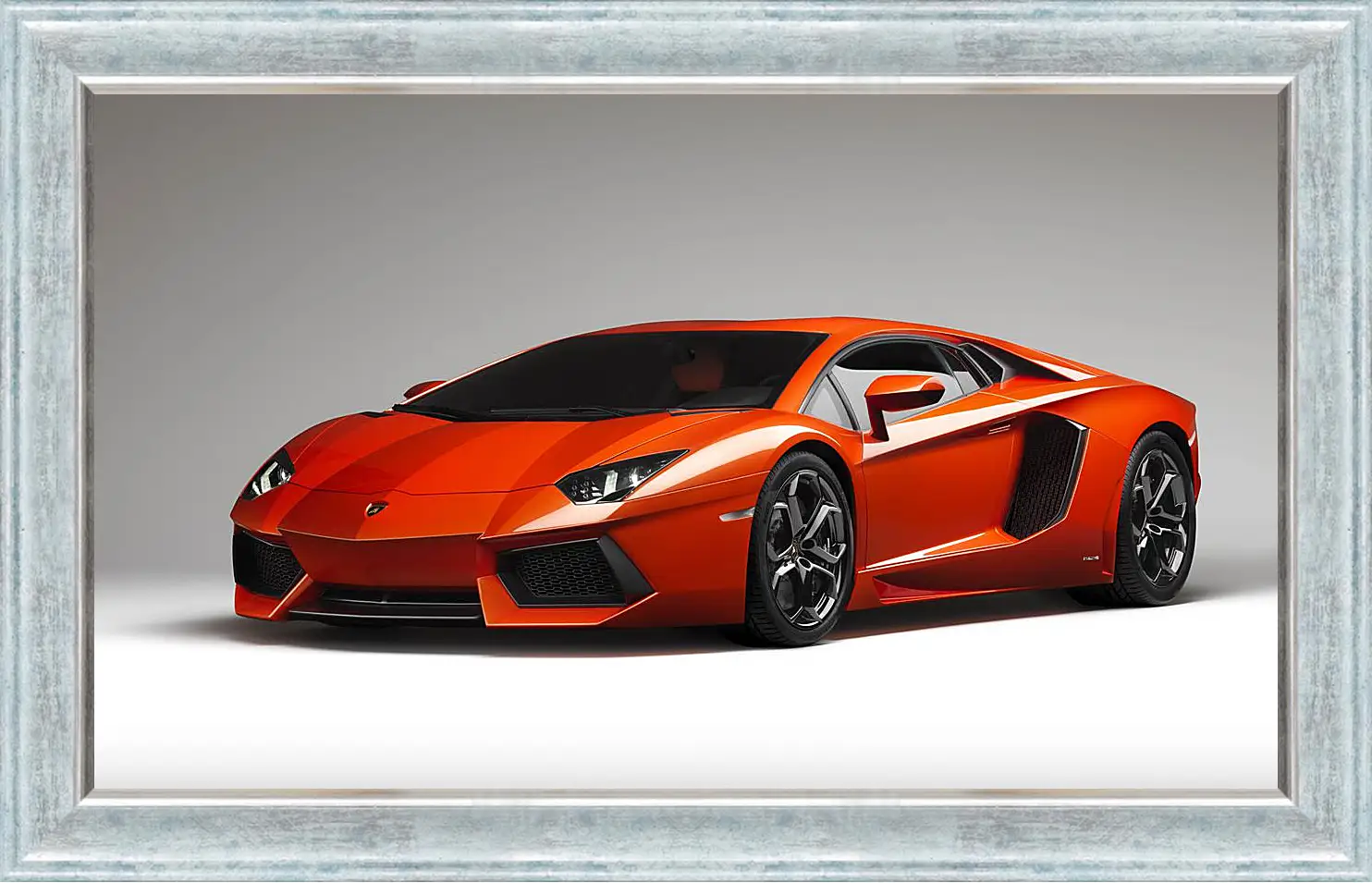 Картина в раме - Lamborghini Aventador