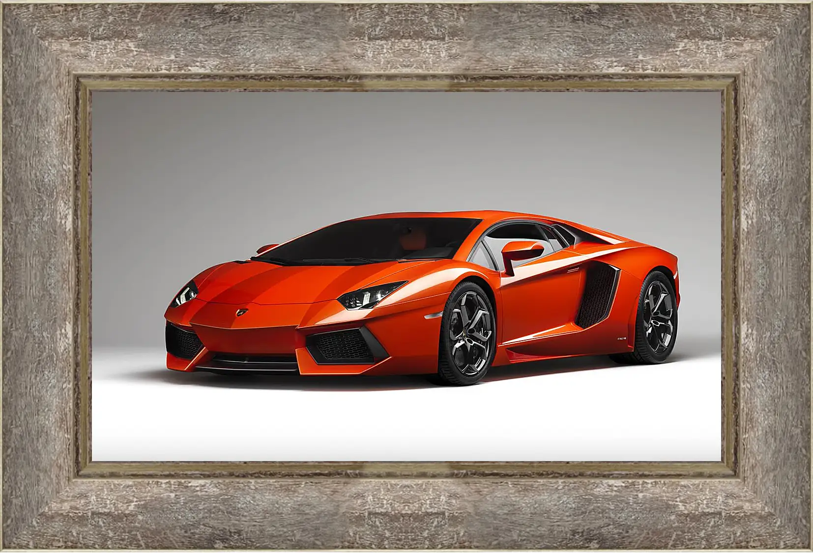 Картина в раме - Lamborghini Aventador