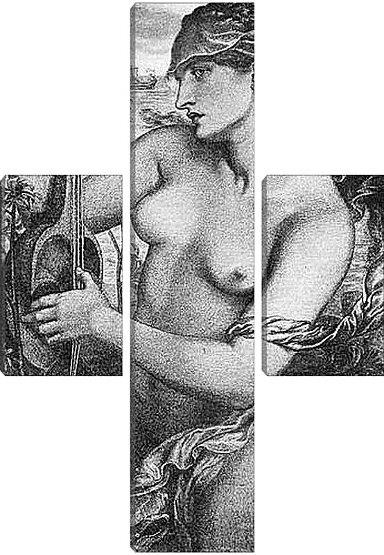 Модульная картина - Ligeia Siren. Данте Габриэль Россетти