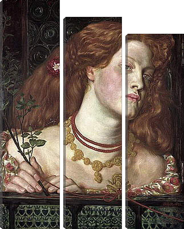 Модульная картина - Fair Rosamund. Данте Габриэль Россетти