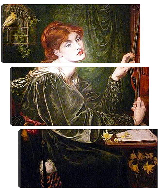 Модульная картина - Veronica Veronese. Данте Габриэль Россетти
