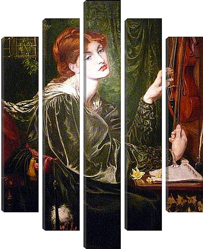 Модульная картина - Veronica Veronese. Данте Габриэль Россетти
