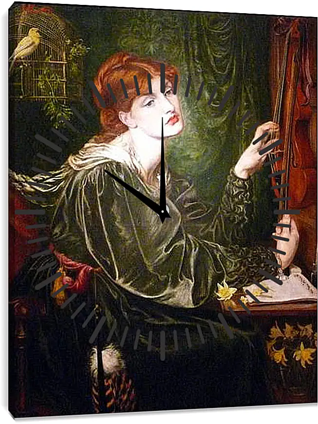 Часы картина - Veronica Veronese. Данте Габриэль Россетти