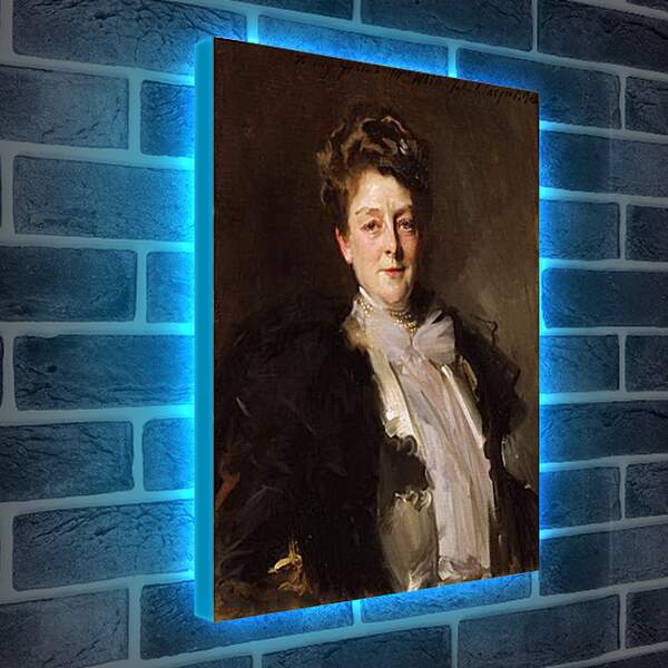 Лайтбокс световая панель - Portrait of Mrs. J. William White. Джон Сингер Сарджент
