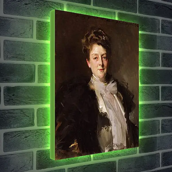 Лайтбокс световая панель - Portrait of Mrs. J. William White. Джон Сингер Сарджент