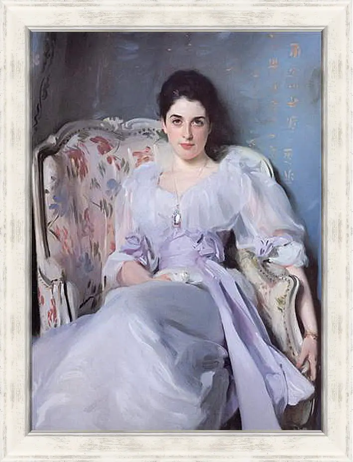 Картина в раме - Lady Agnew. Джон Сингер Сарджент