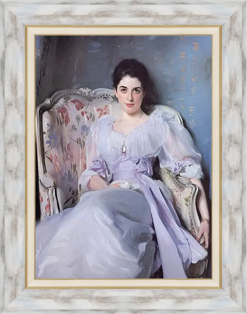 Картина в раме - Lady Agnew. Джон Сингер Сарджент