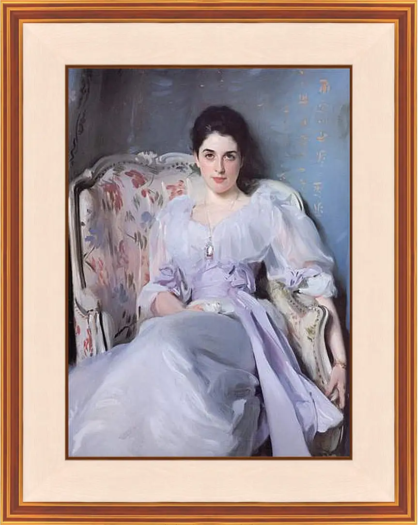 Картина в раме - Lady Agnew. Джон Сингер Сарджент
