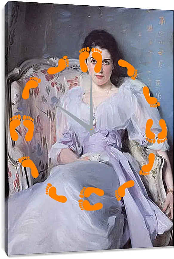 Часы картина - Lady Agnew. Джон Сингер Сарджент