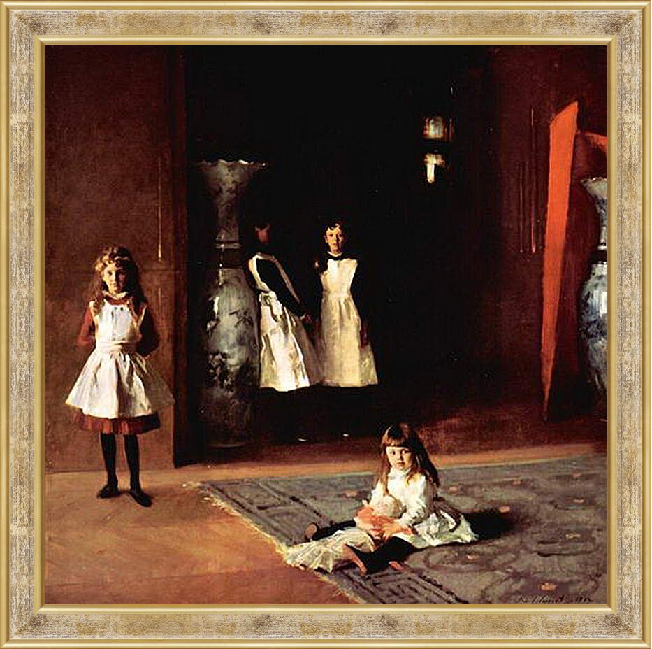 Картина в раме - The Daughters of Boit. Джон Сингер Сарджент
