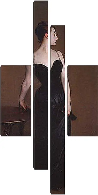 Модульная картина - Madame X. Джон Сингер Сарджент