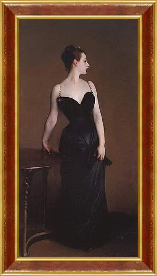 Картина в раме - Madame X. Джон Сингер Сарджент