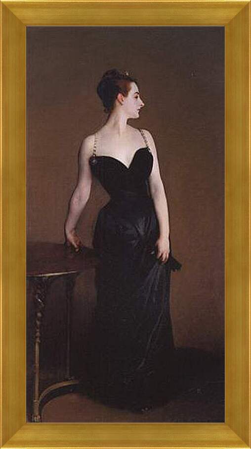 Картина в раме - Madame X. Джон Сингер Сарджент
