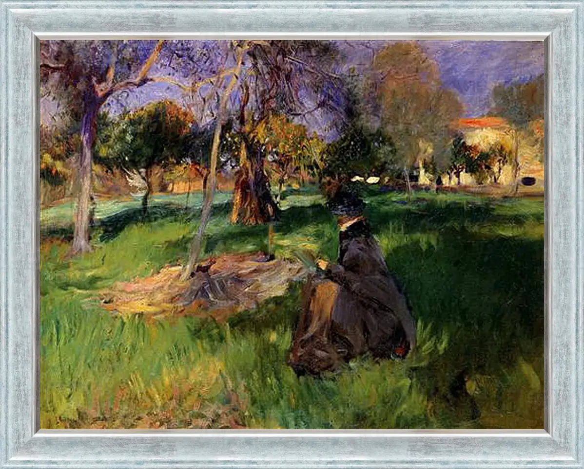 Картина в раме - In a Garden - In the Orchard. Джон Сингер Сарджент