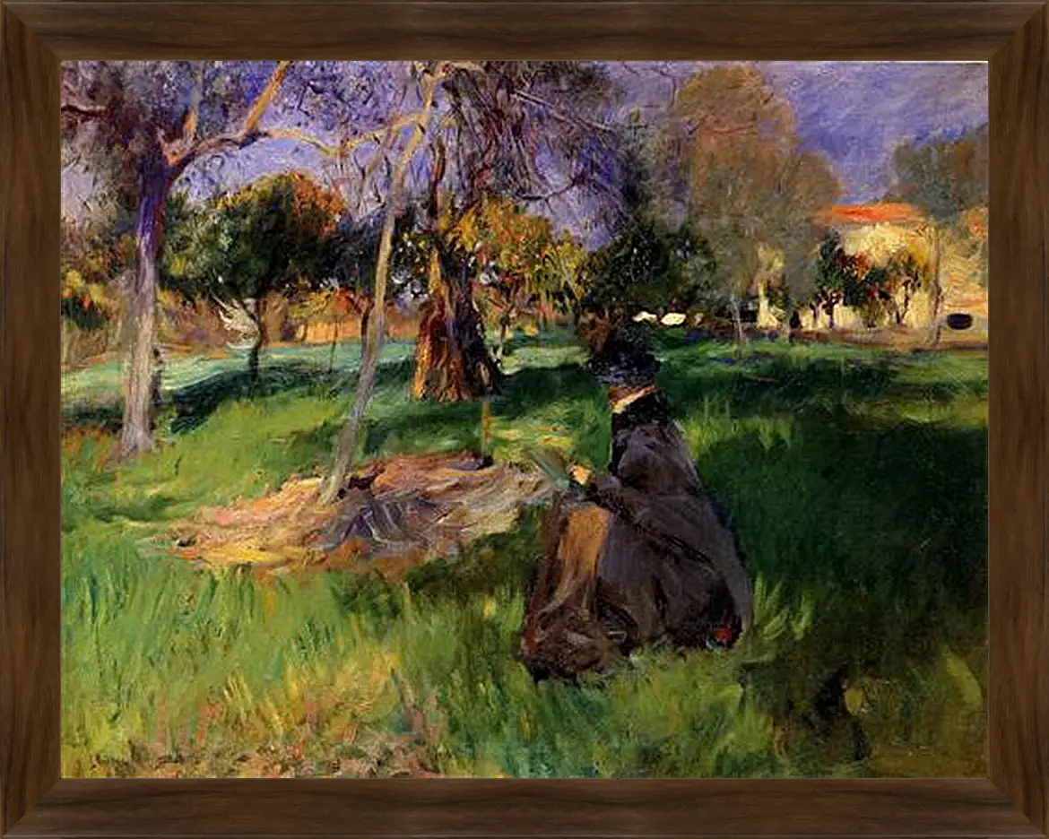 Картина в раме - In a Garden - In the Orchard. Джон Сингер Сарджент