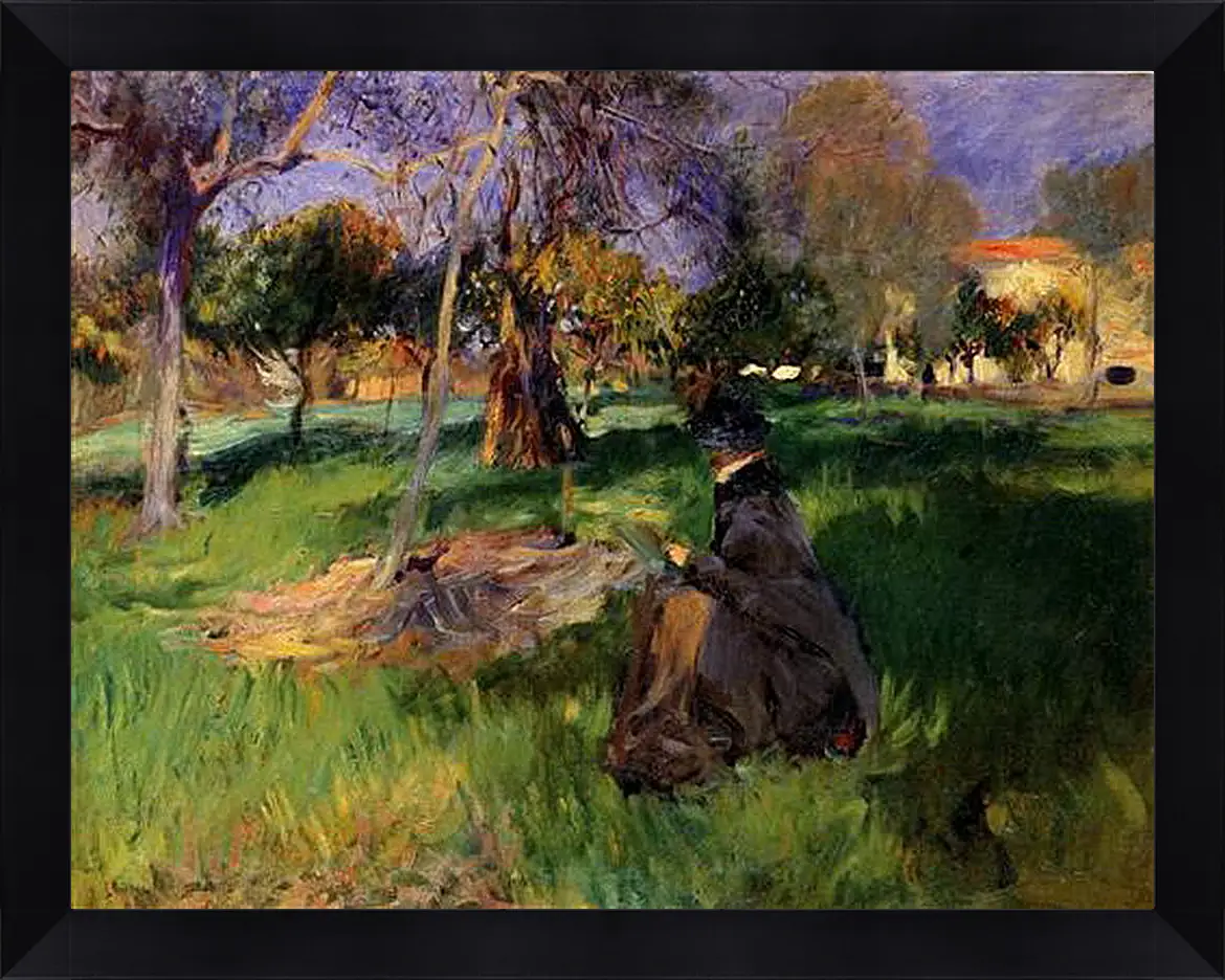 Картина в раме - In a Garden - In the Orchard. Джон Сингер Сарджент