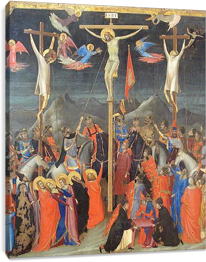 Постер и плакат - Crucifixion - Распятие. Джотто ди Бондоне
