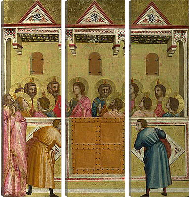 Модульная картина - Pentecost. Джотто ди Бондоне