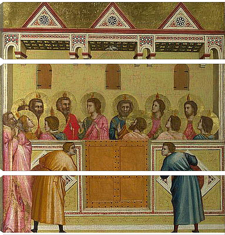 Модульная картина - Pentecost. Джотто ди Бондоне