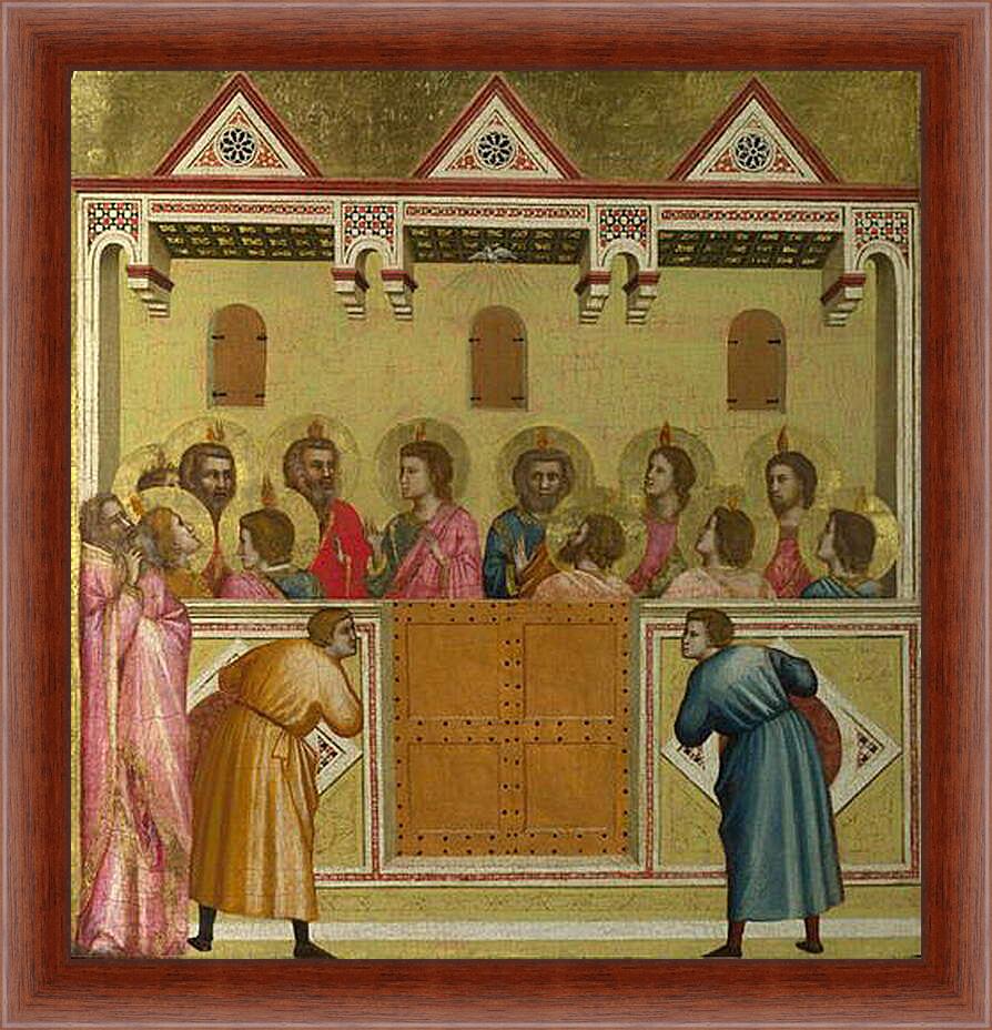 Картина в раме - Pentecost. Джотто ди Бондоне