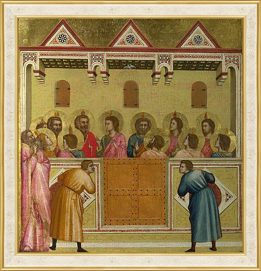 Картина в раме - Pentecost. Джотто ди Бондоне