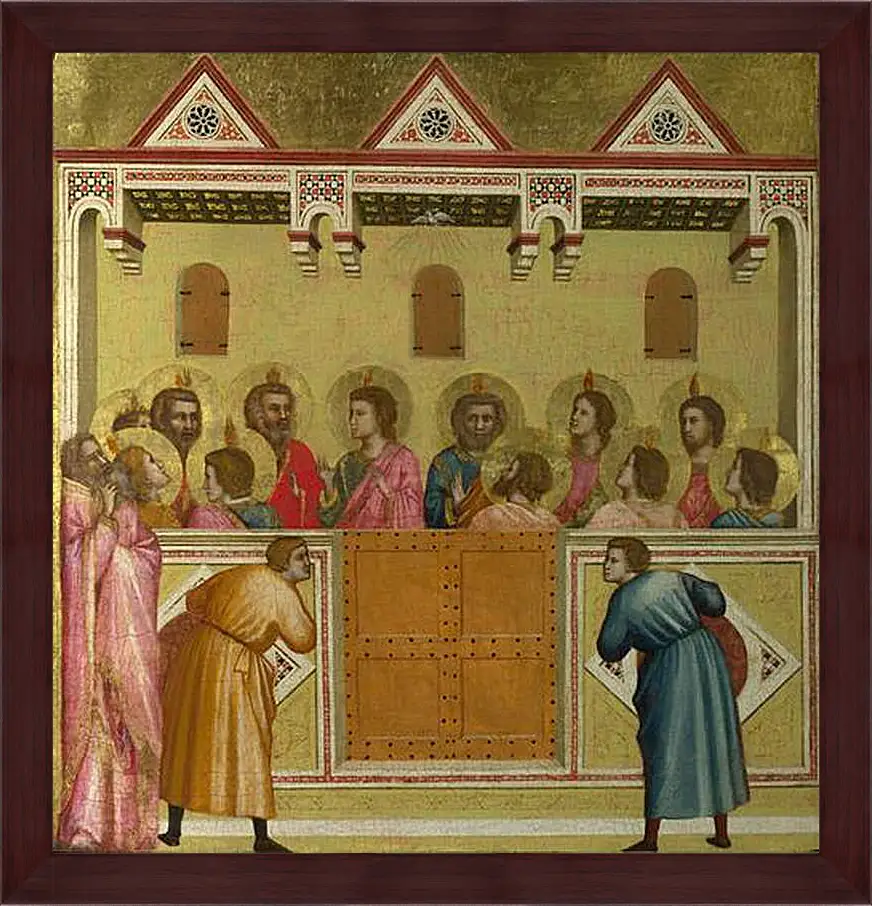 Картина в раме - Pentecost. Джотто ди Бондоне
