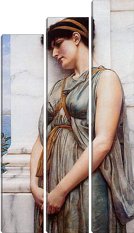 Модульная картина - Grecian Reverie. Джон Уильям Годвард

