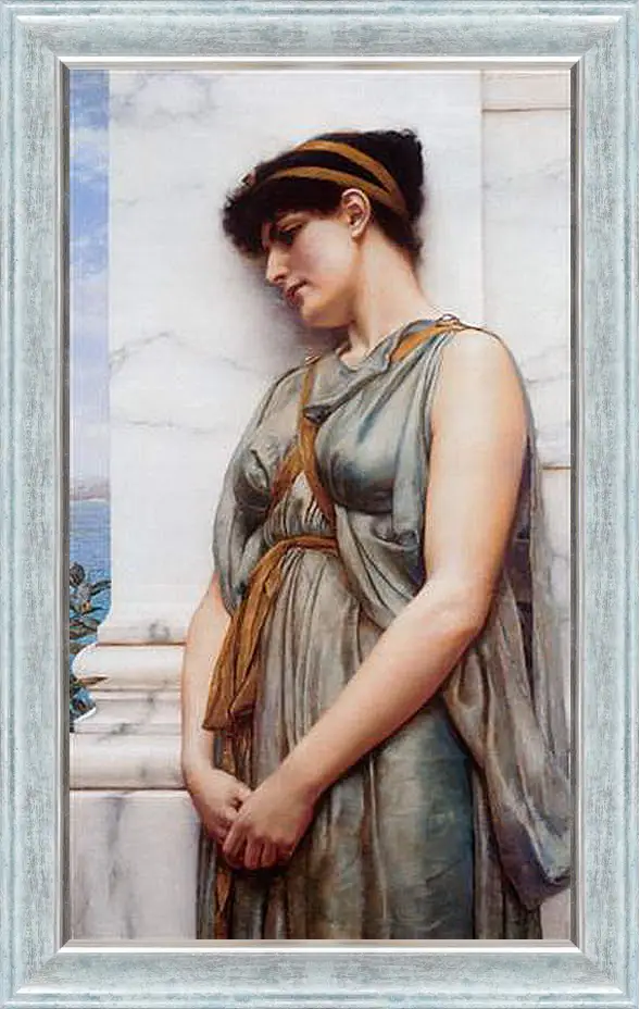 Картина в раме - Grecian Reverie. Джон Уильям Годвард