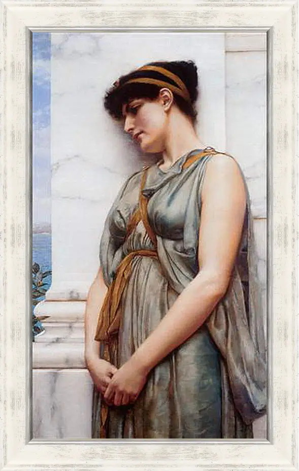 Картина в раме - Grecian Reverie. Джон Уильям Годвард