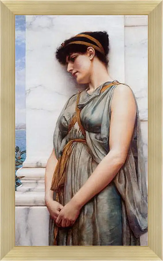 Картина в раме - Grecian Reverie. Джон Уильям Годвард
