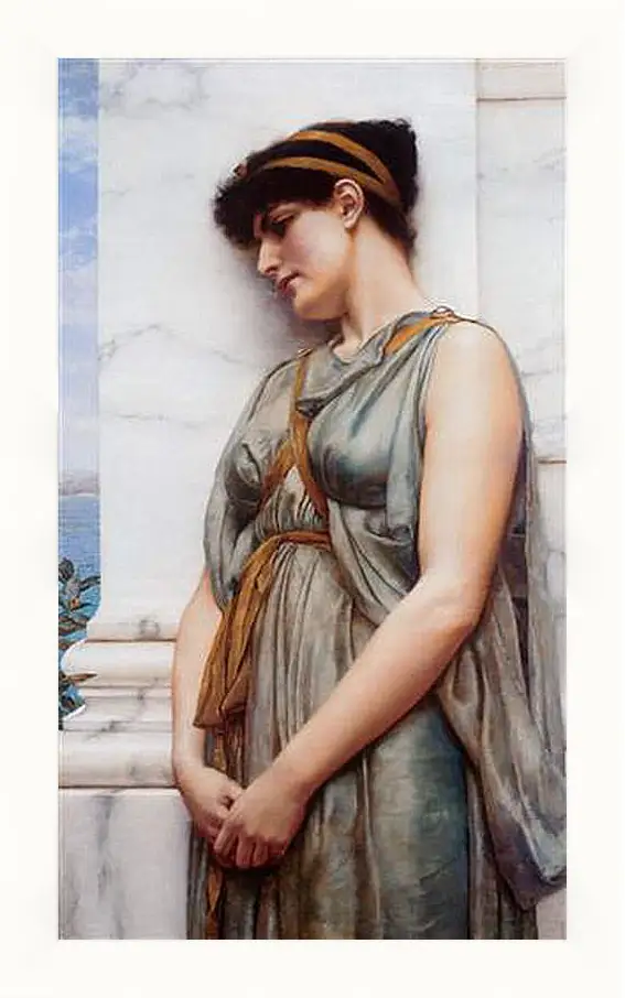 Картина в раме - Grecian Reverie. Джон Уильям Годвард
